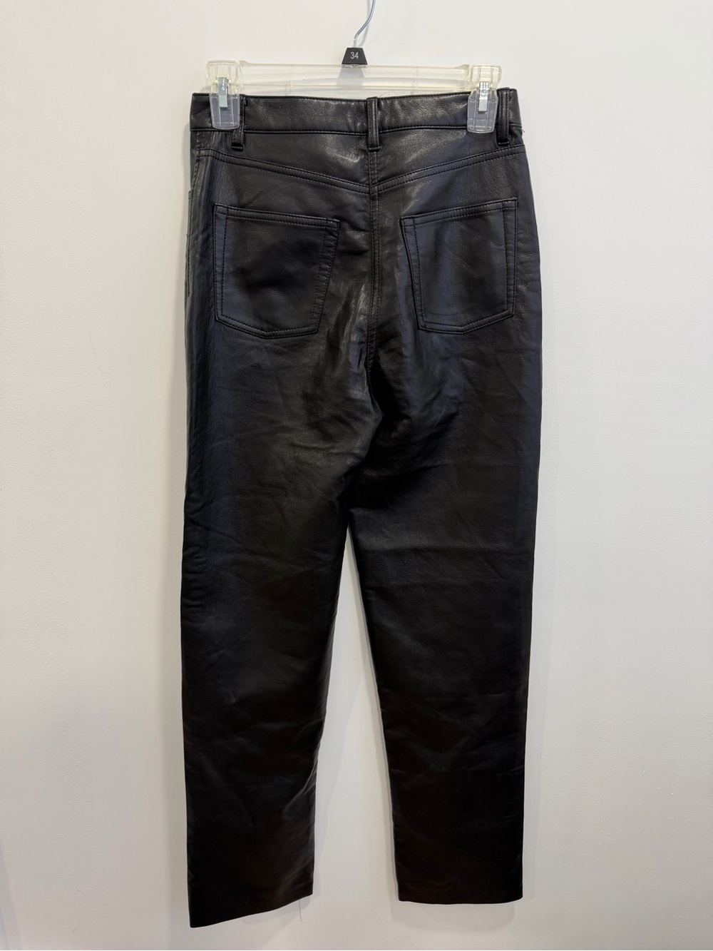 Wilfred - The Melina Leather Pant in Black - Picture 5 of 10